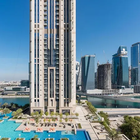 White Sage - Amna Tower Apartment Dubai Exterior photo