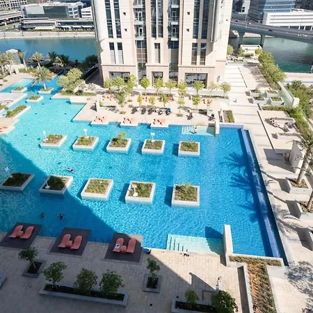 White Sage - Amna Tower Apartment Dubai Exterior photo