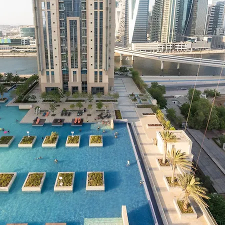 White Sage - Amna Tower Apartment Dubai Exterior photo